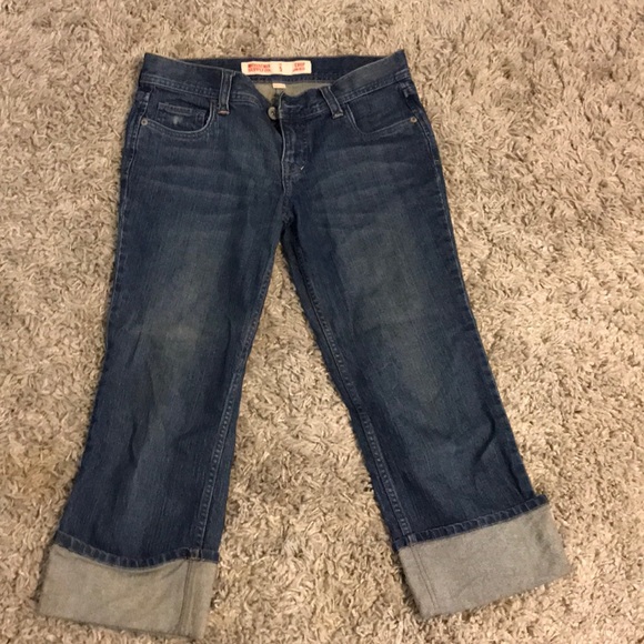 Mossimo Crop Low Rise Jeans - Picture 1 of 3